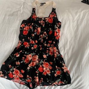 Forever 21 button up romper